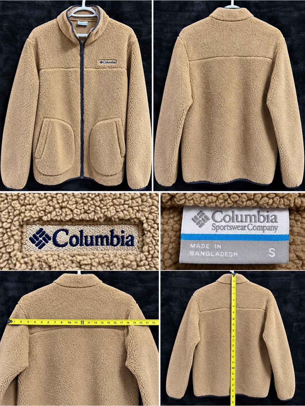Columbia Sportswear Men’s Sherpa Fleece Jacket – Size Small
